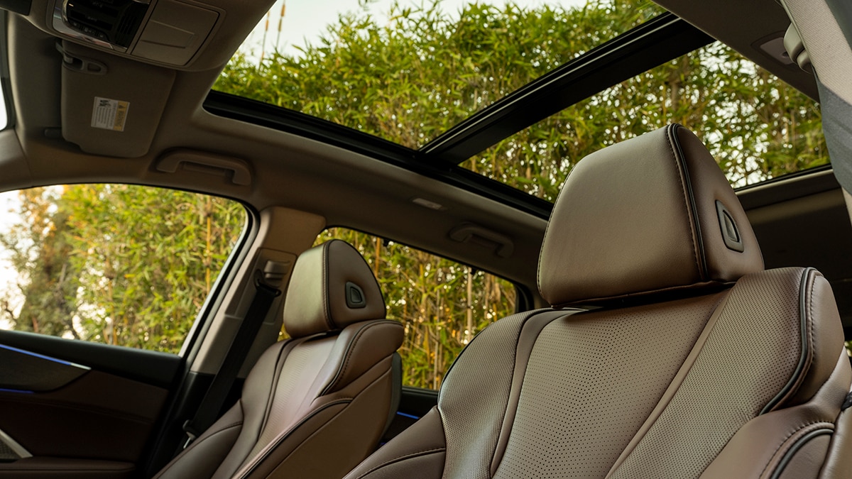 2022 MDX Advance interior.