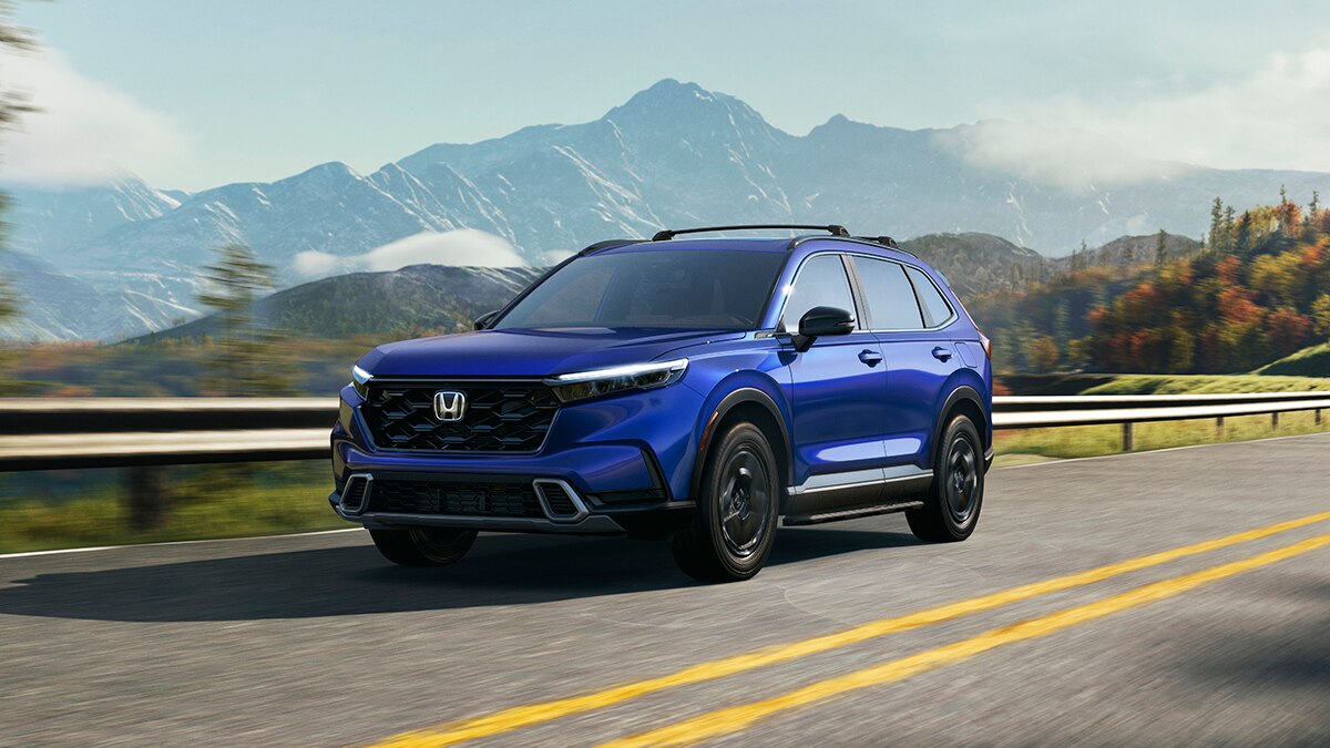 2023 Honda CR-V Sport Touring in blue