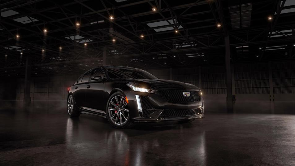 2024 Cadillac CT5 in black.