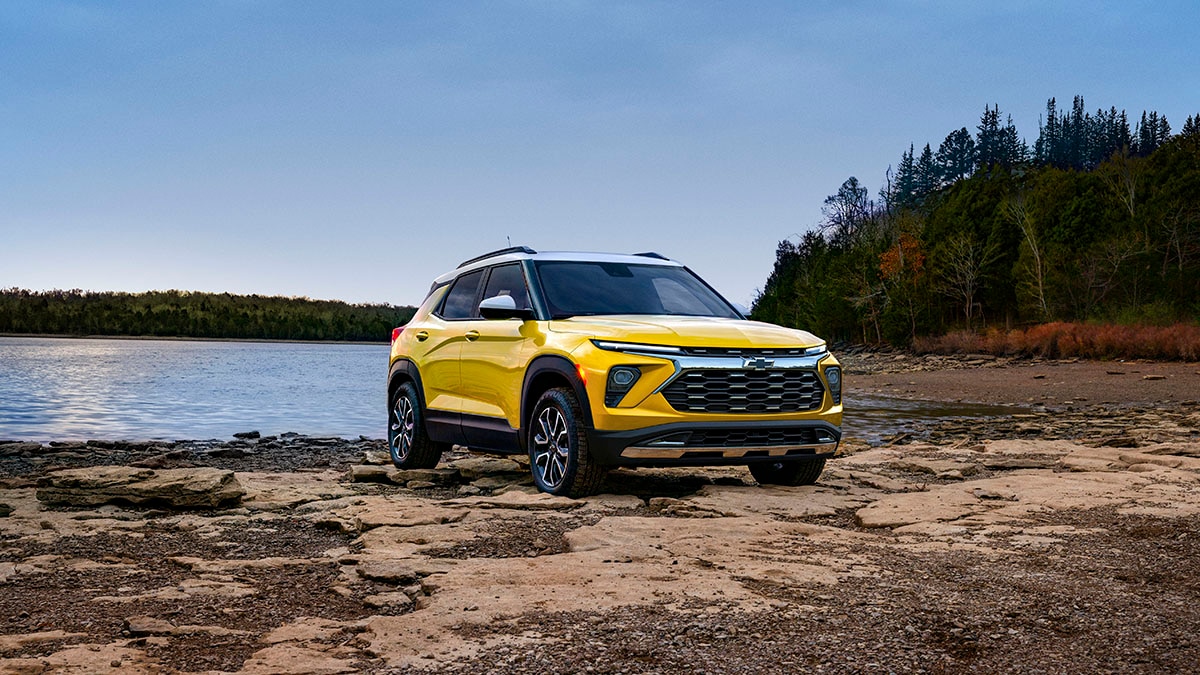 2024 Chevrolet Trailblazer Activ in yellow