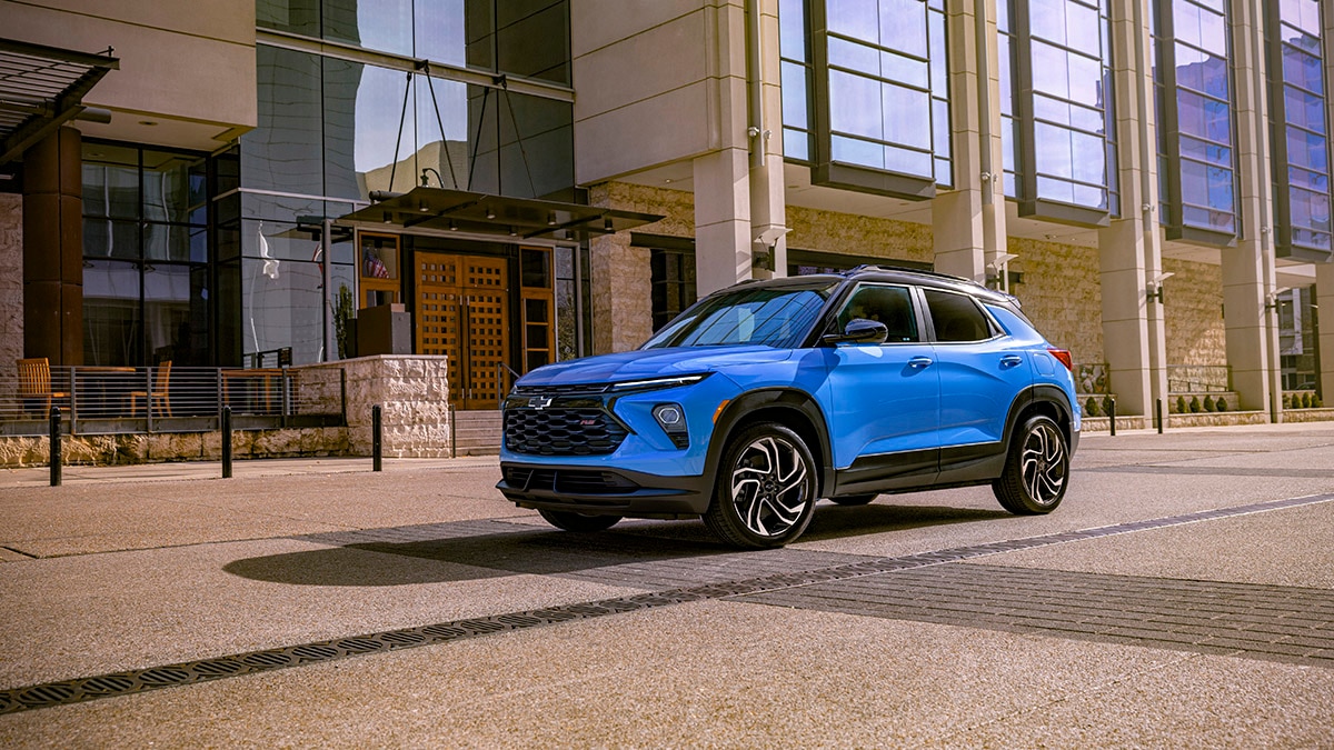 2024 Chevrolet Trailblazer RS in blue