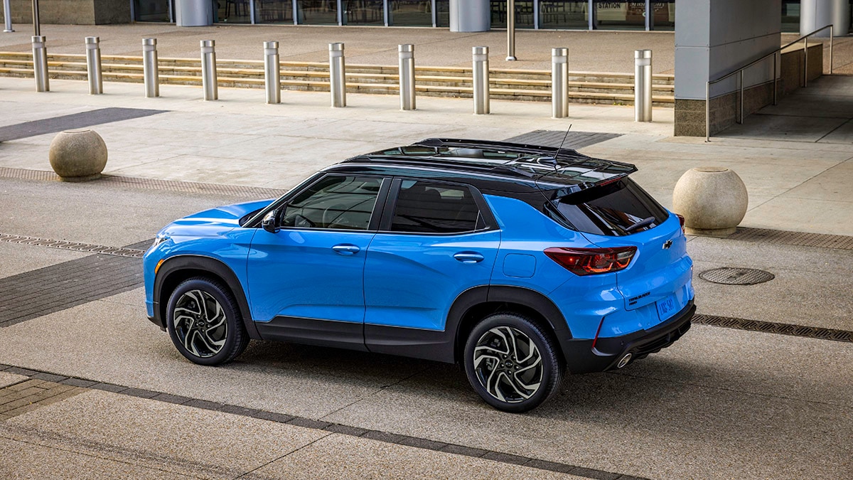 2024 Chevrolet Trailblazer RS in blue