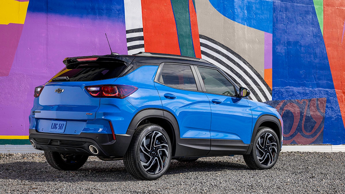2024 Chevrolet Trailblazer RS in blue