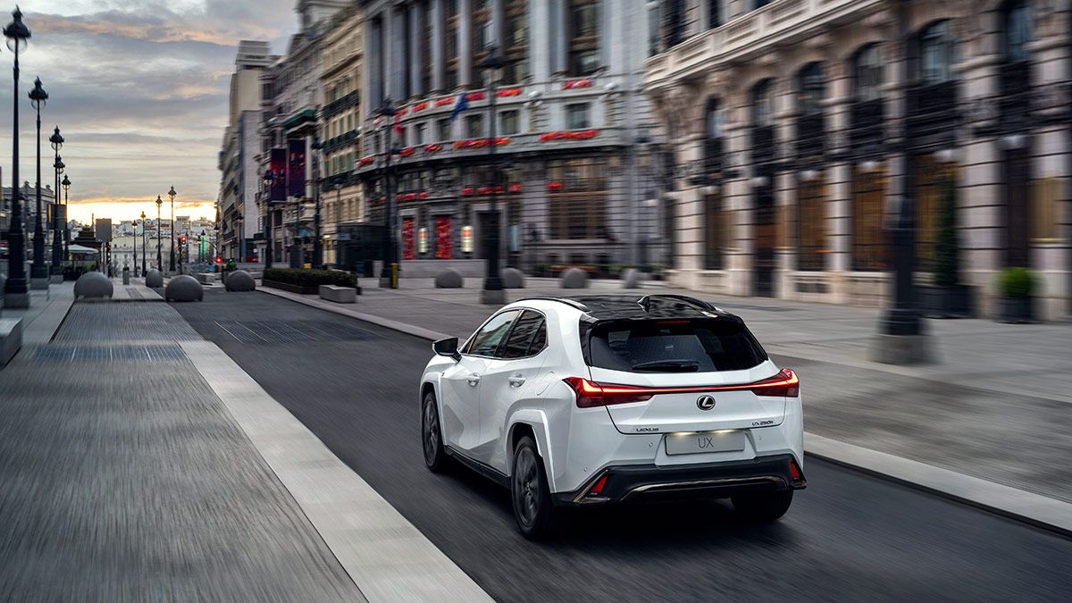 2024 Lexus UX in white.