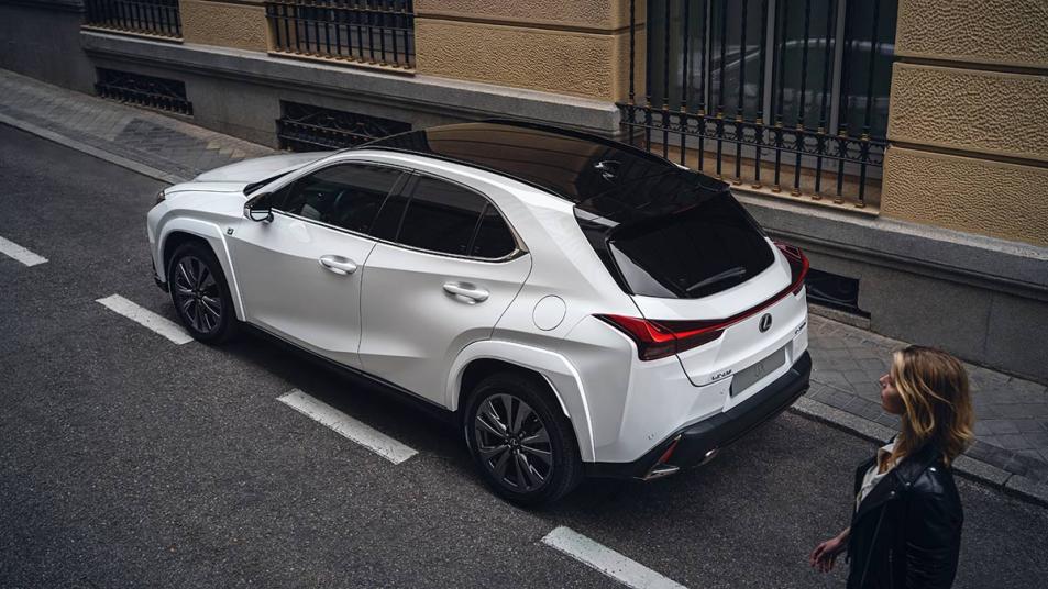 2024 Lexus UX in white.