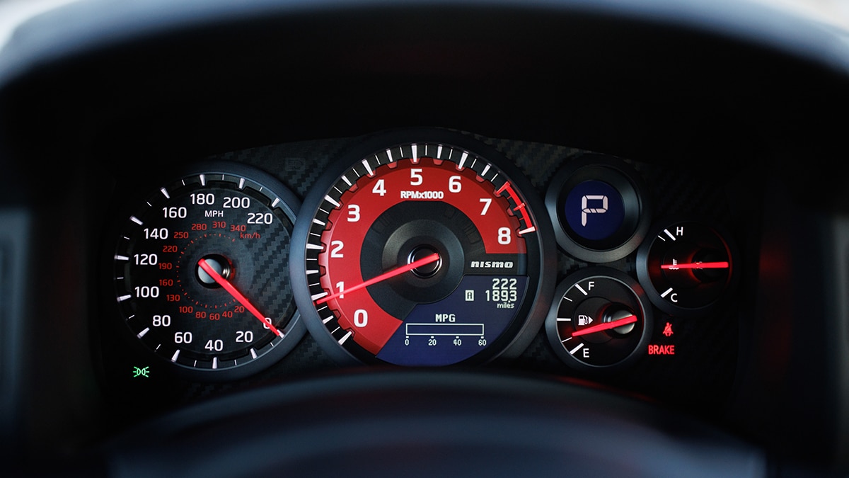 2024 Nissan GT-R Nismo interior