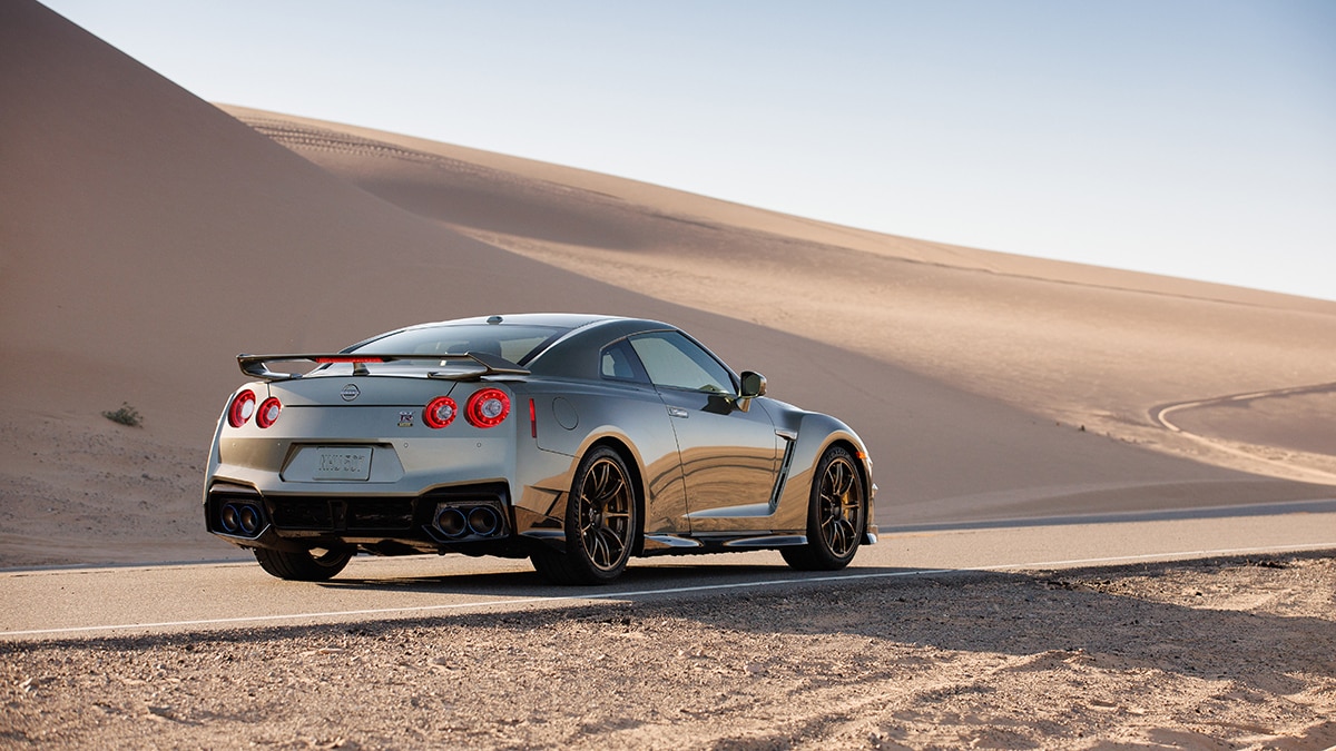 2024 Nissan GT-RT in gray