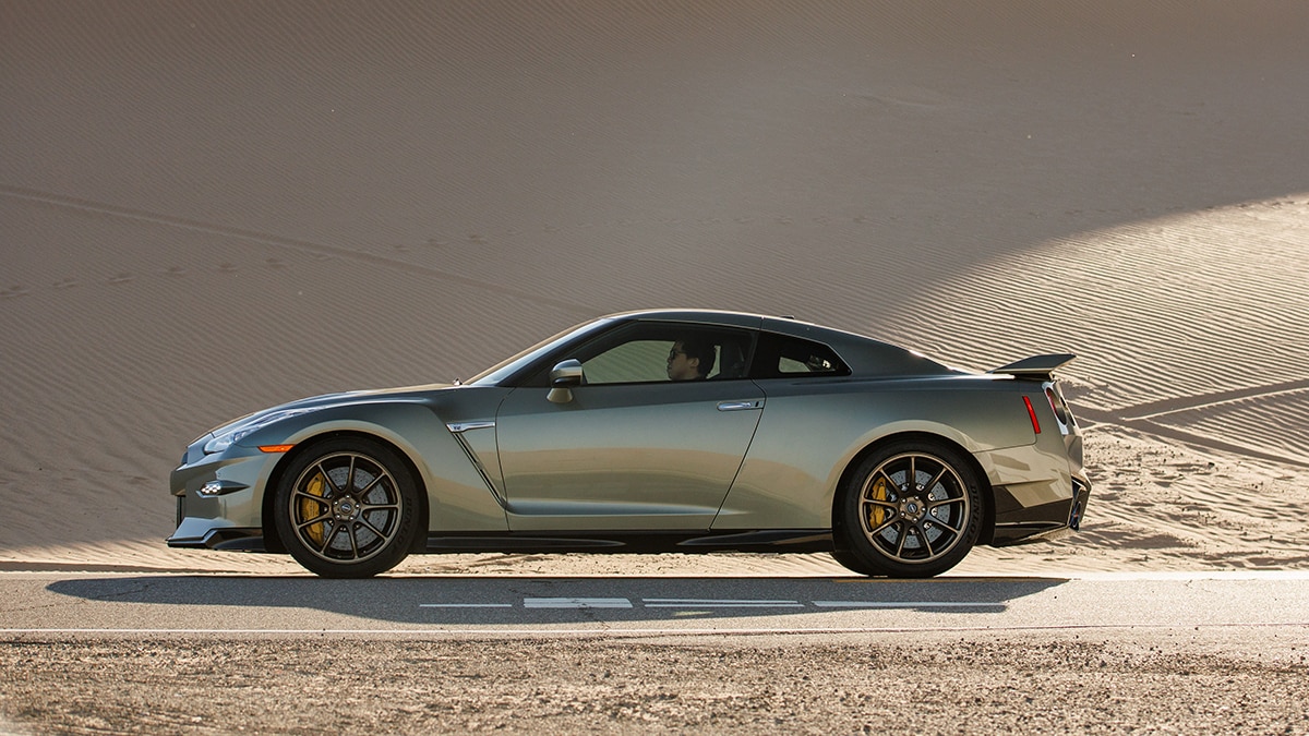 2024 Nissan GT-RT in gray
