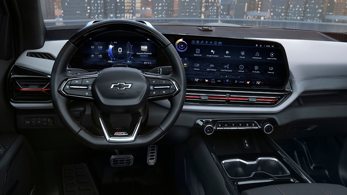 2024 Silverado EV RST interior