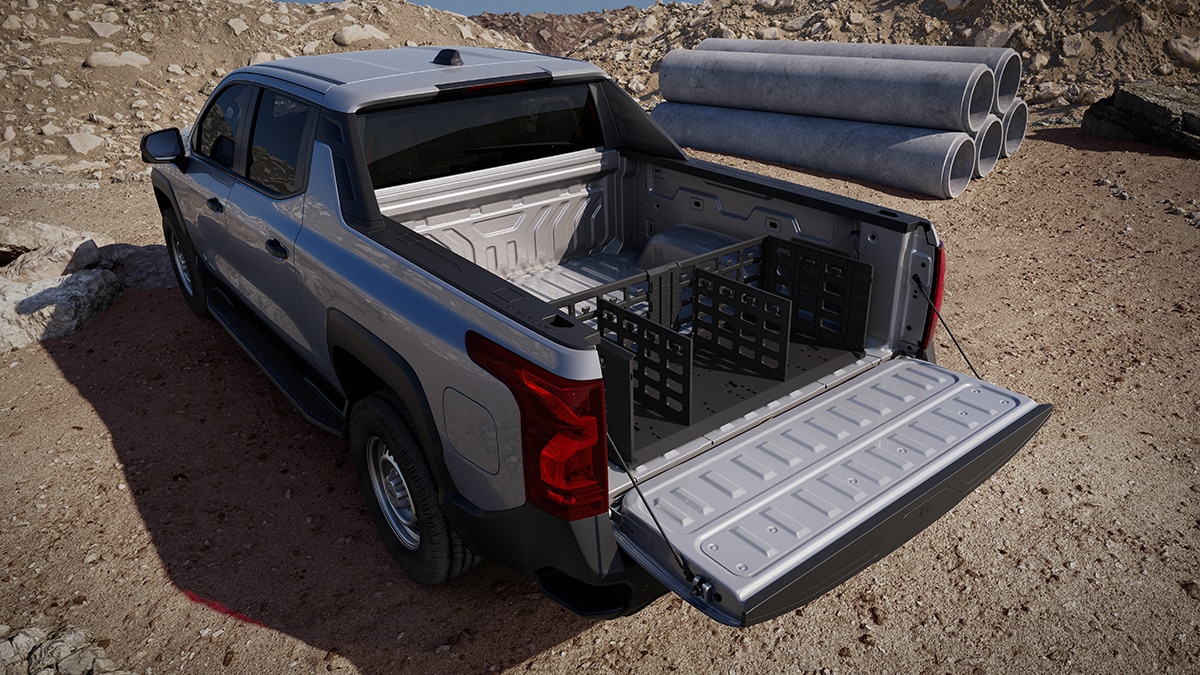 2024 Silverado EV WT in silver