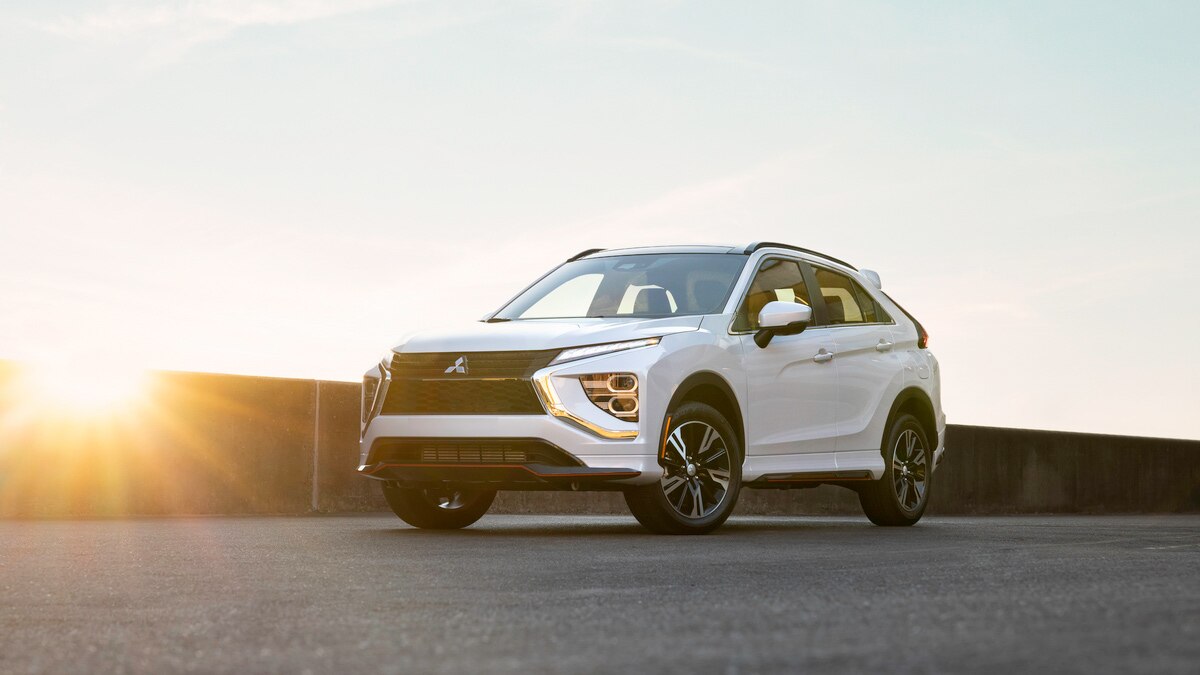 2024 Mitsubishi Eclipse Cross in white.