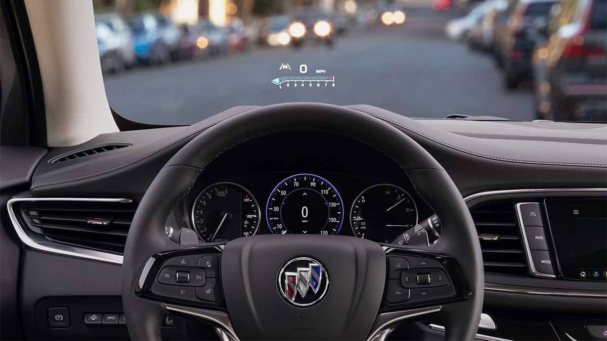2024 Buick Enclave steering.