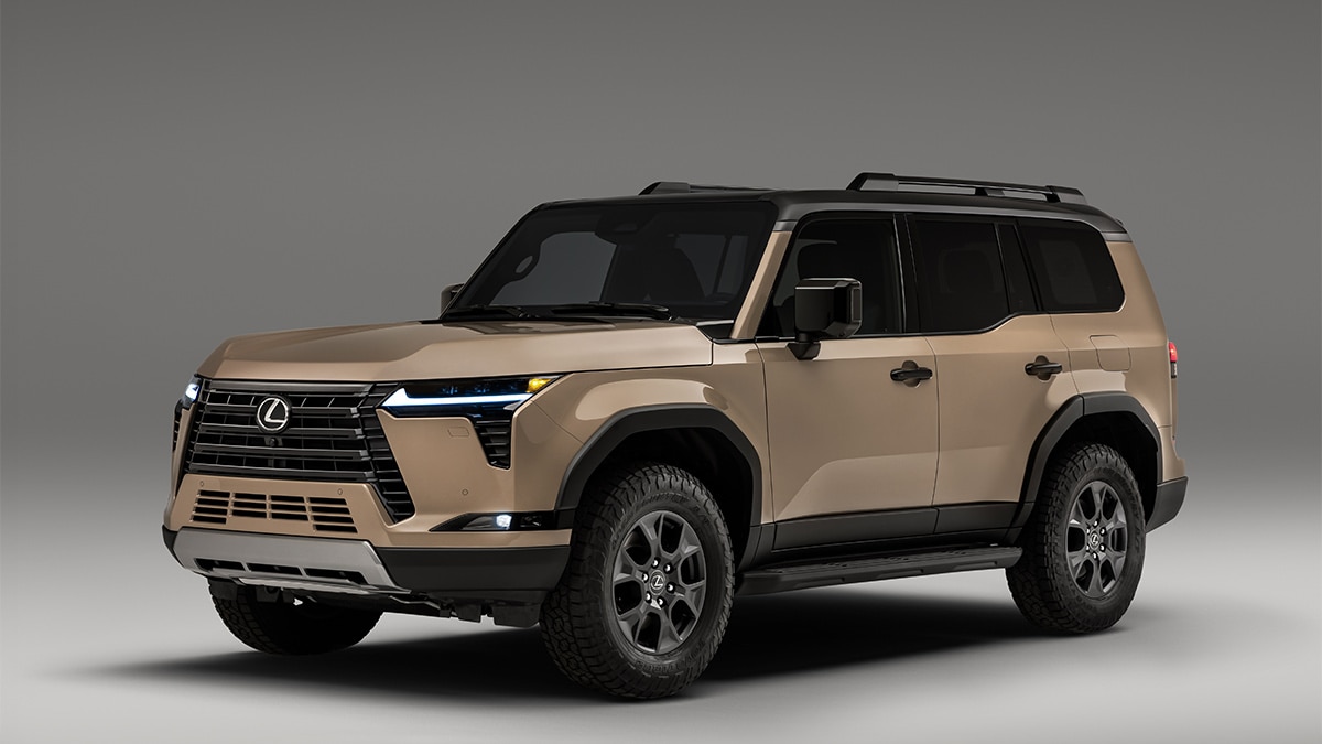 The 2024 Lexus GX 550 Overtrail+.