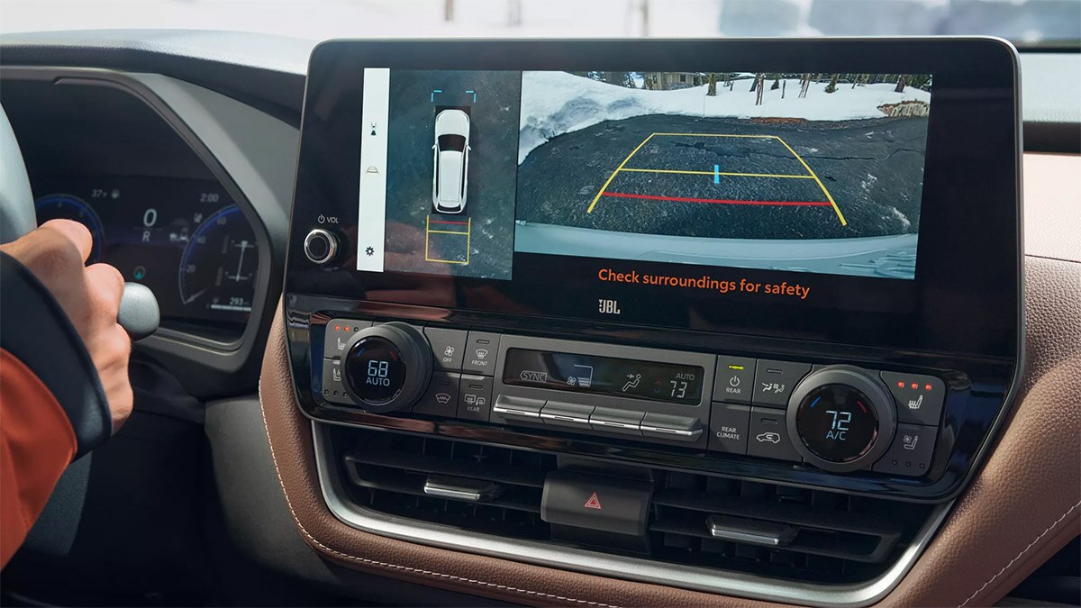 2024 Toyota Grand Highlander interior.