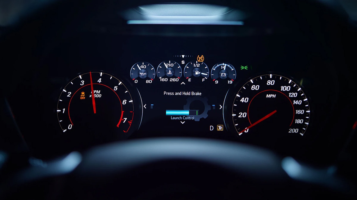 2024 Chevrolet Camaro interior.