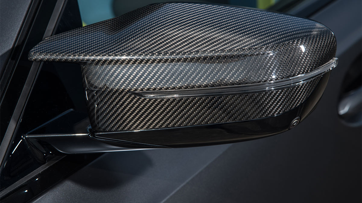 2024 BMW M3 Competition in grey.