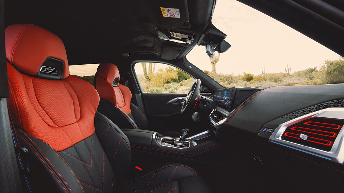 2024 BMW XM interior.