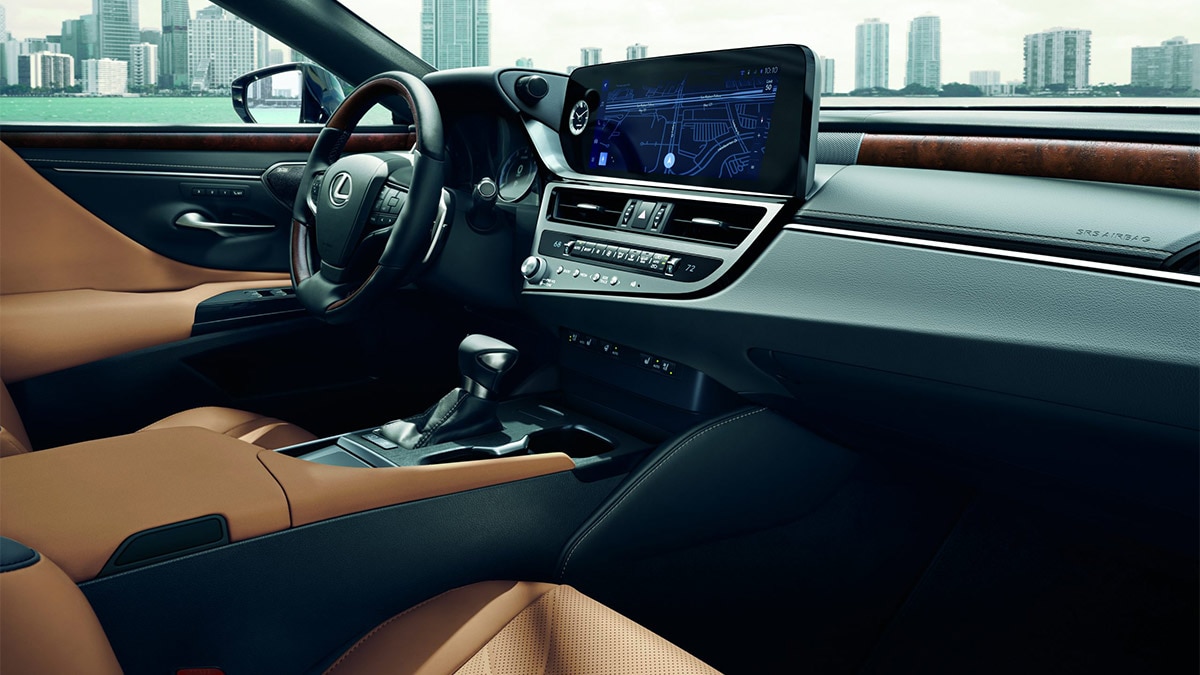 2024 Lexus ES interior.