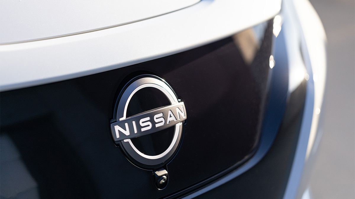 2024 Nissan Leaf logo.