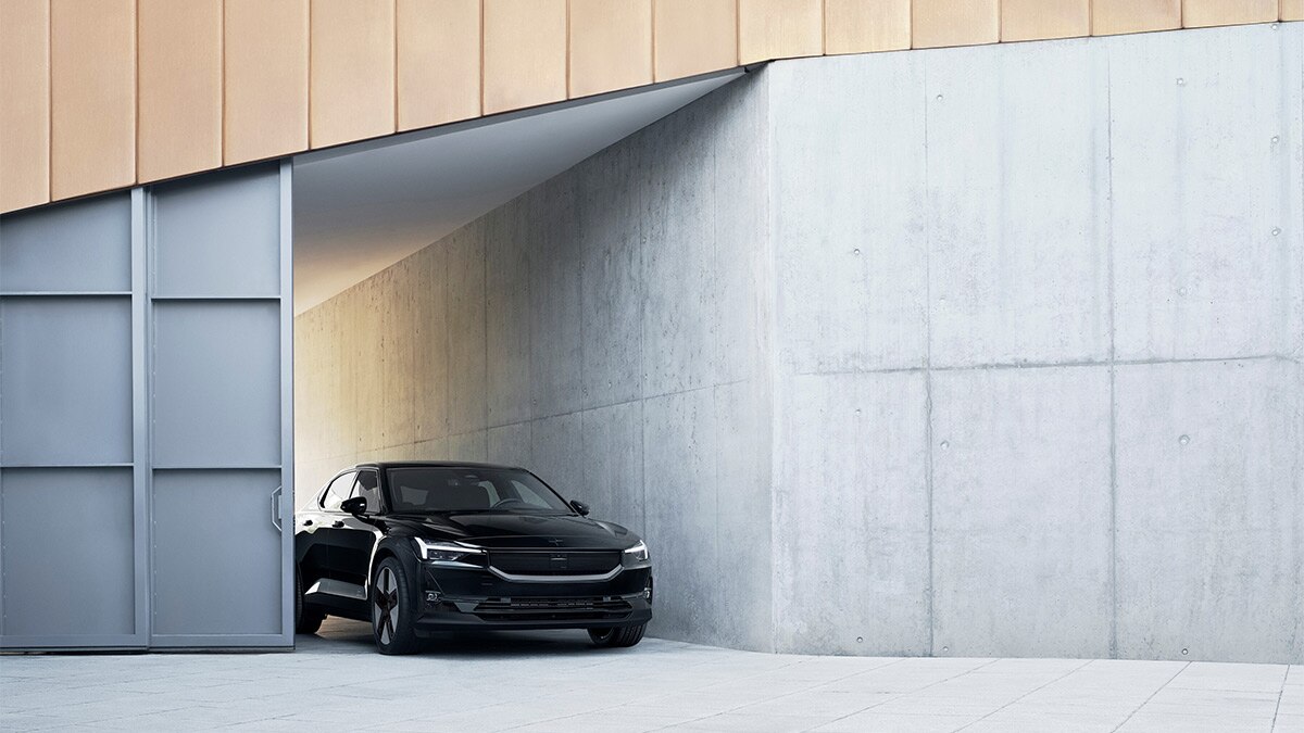 2024 Polestar 2 in black.