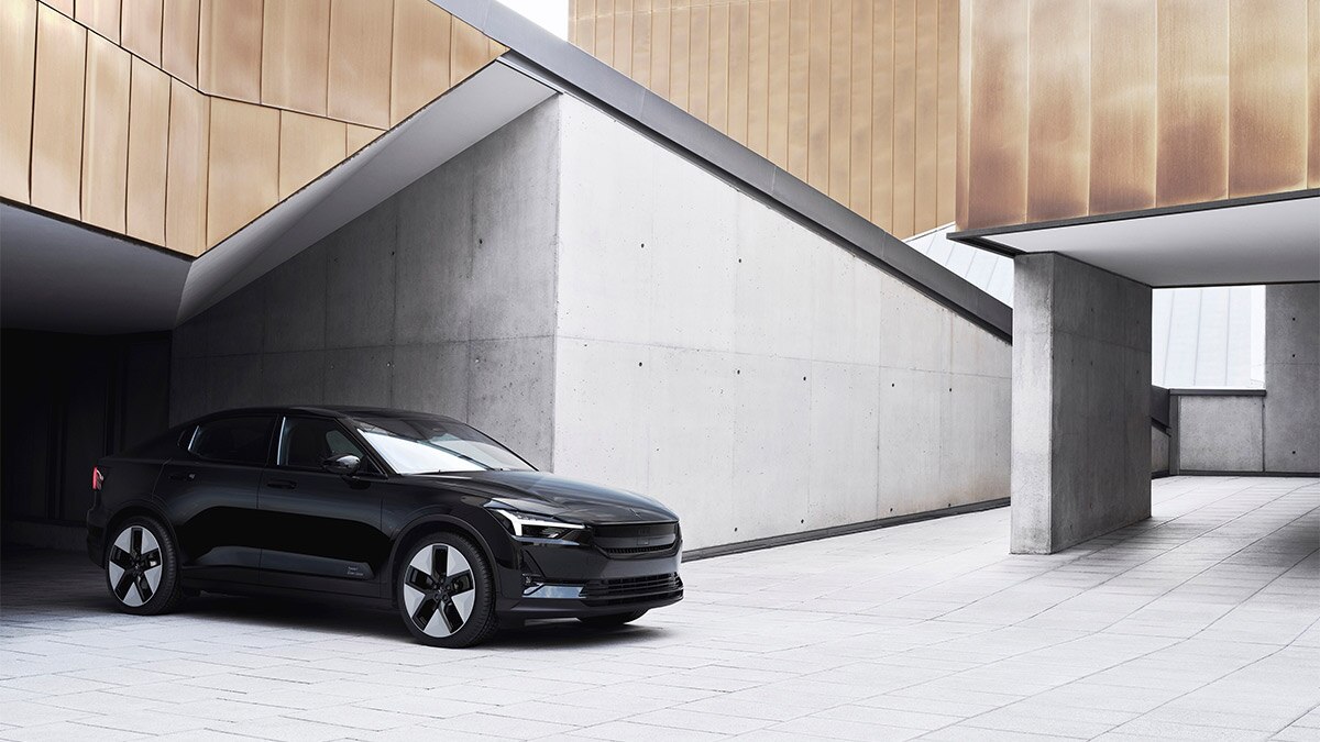 2024 Polestar 2 in black.