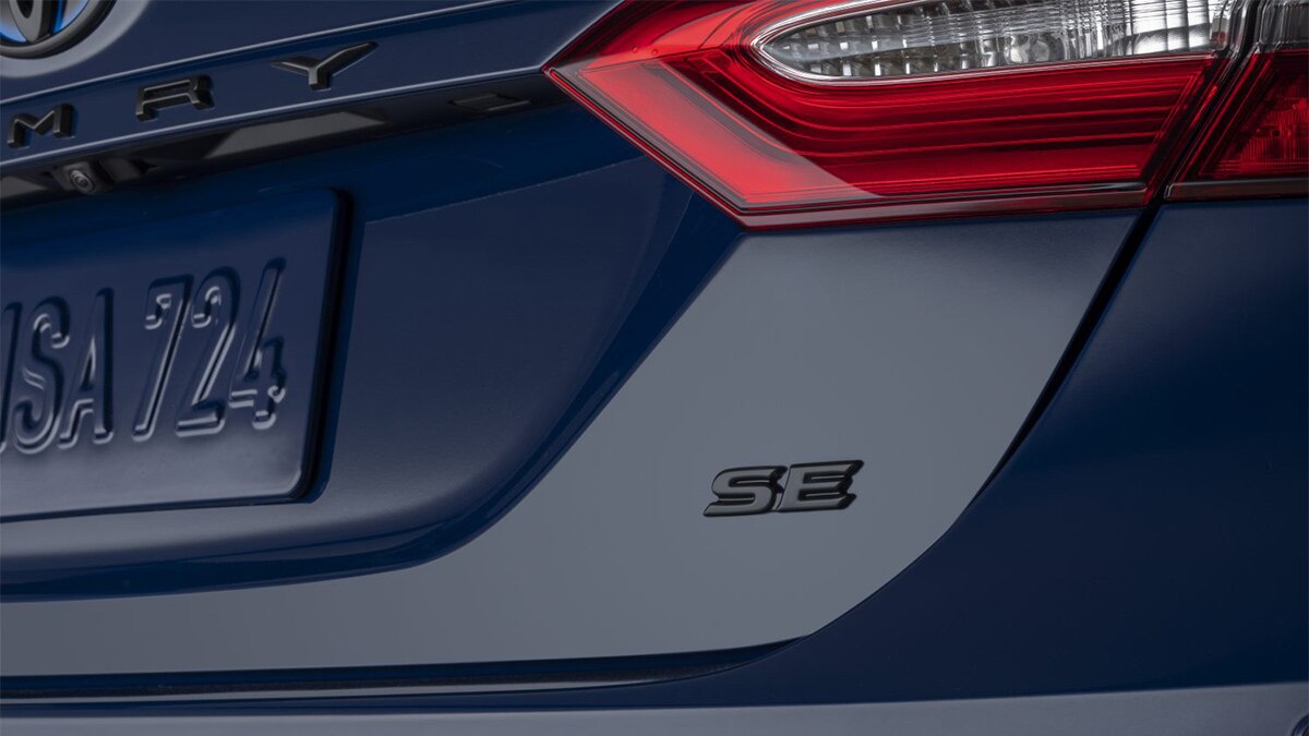 2024 Toyota Camry in blue.