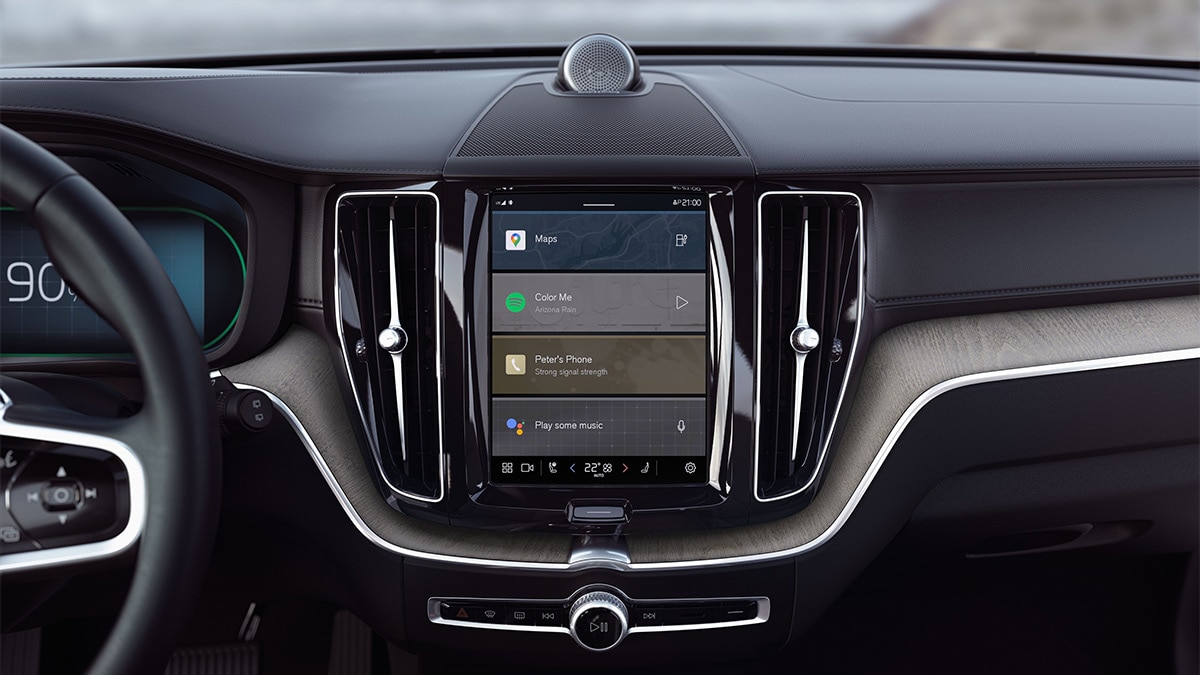 2024 Volvo XC60 interior.