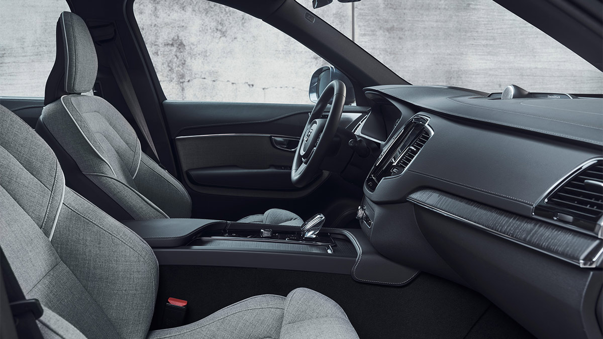 2024 Volvo XC90 interior.