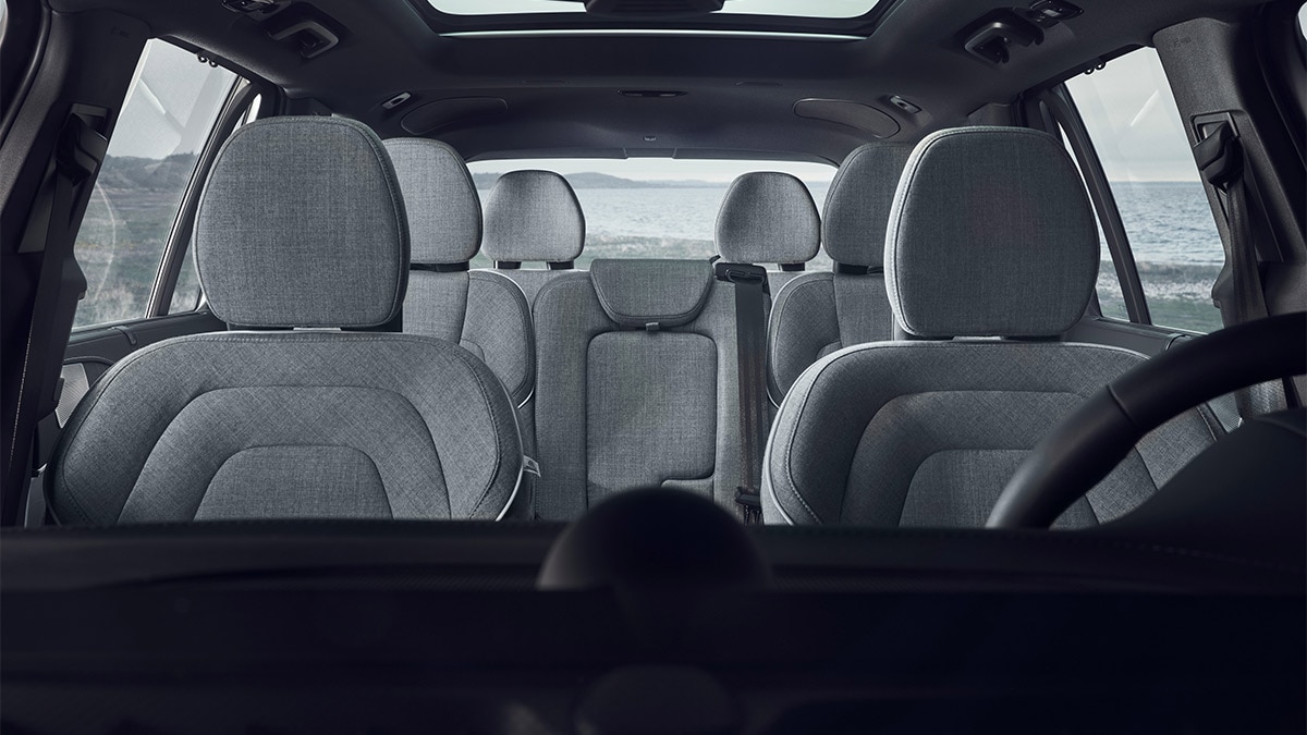 2024 Volvo XC90 interior.