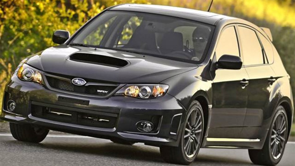 2013 Subaru Impreza WRX in black