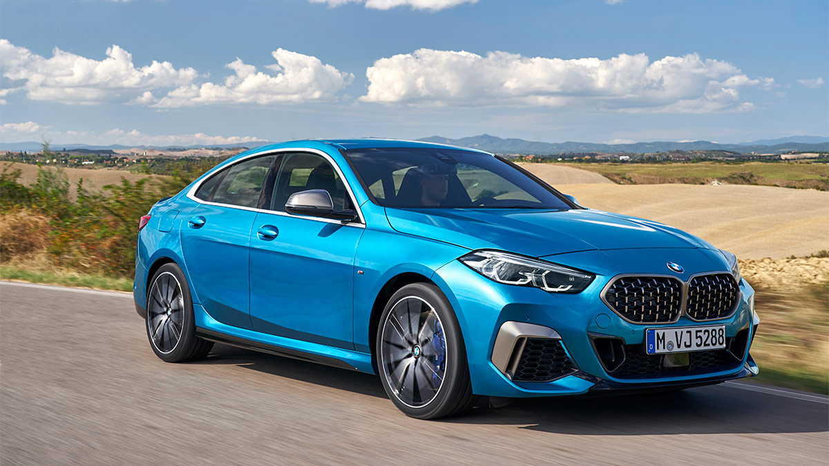 2024 BMW 2 series in blue.