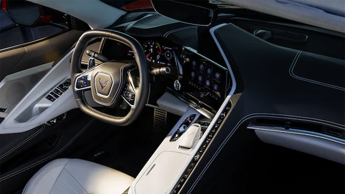 2024 Chevrolet Corvette interior.