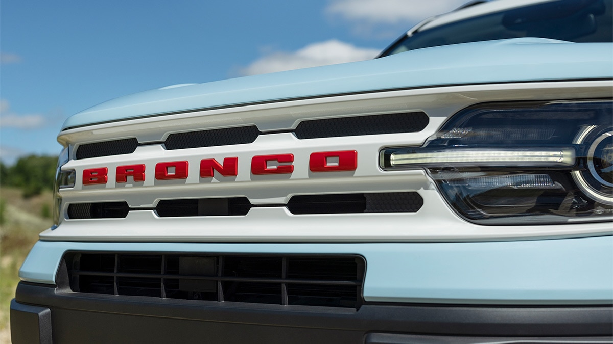 2024 Ford Bronco Sport in blue.