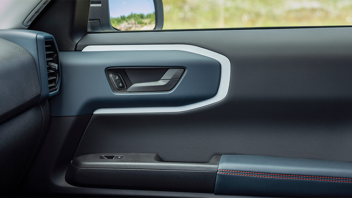 2024 Ford Bronco Sport interior.