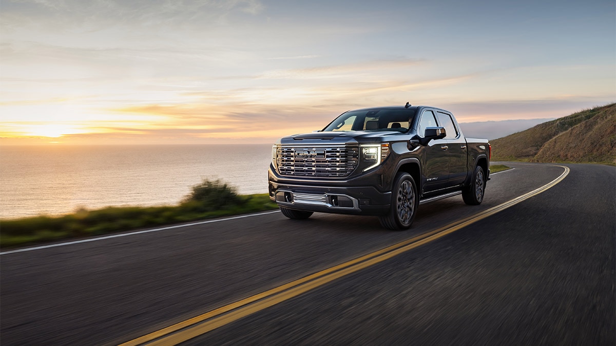 2024 GMC Sierra 1500 in black.