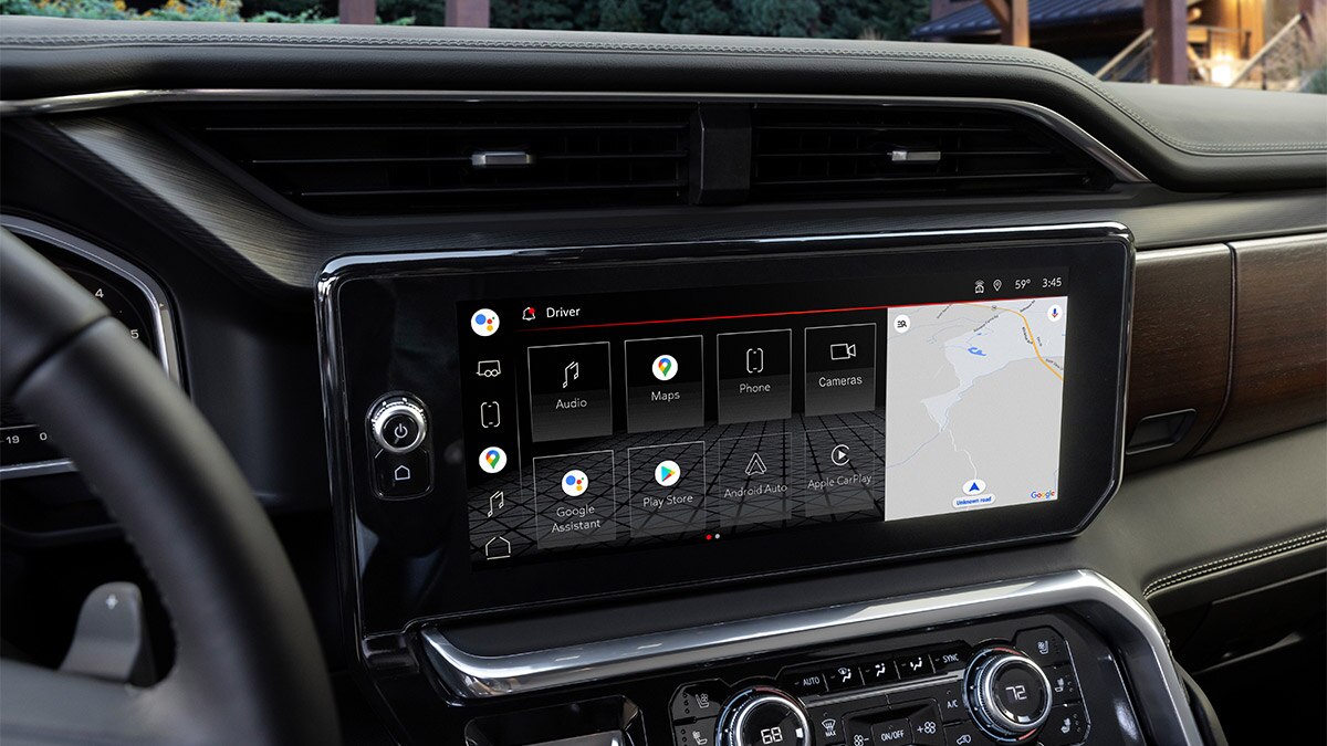 2024 GMC Sierra 1500 interior.