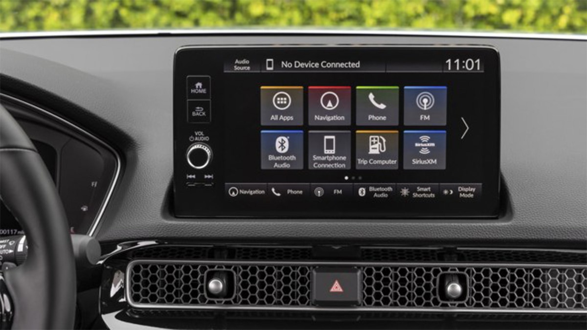 2024 Honda Civic interior.