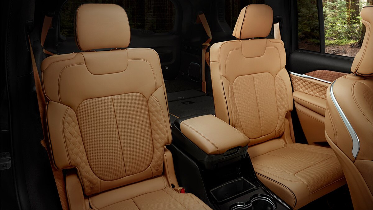 2024 Jeep Grand Cherokee L interior.
