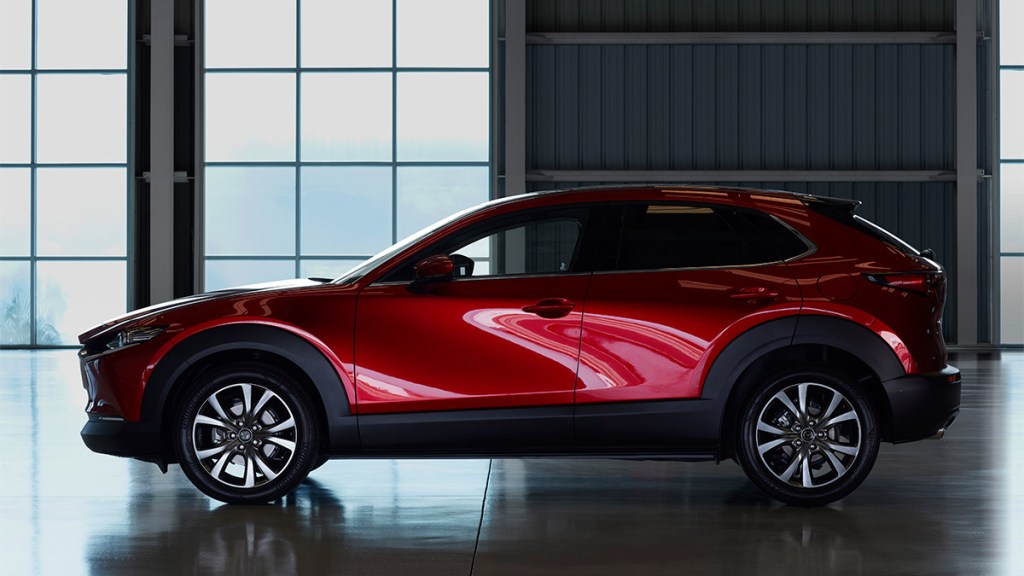 2024 Mazda CX-5 in red.