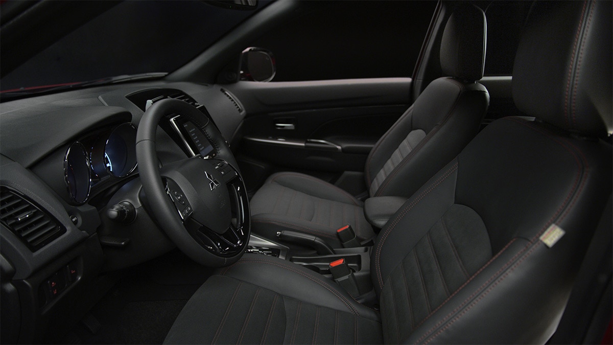 2024 Mitsubishi Outlander Sport interior.