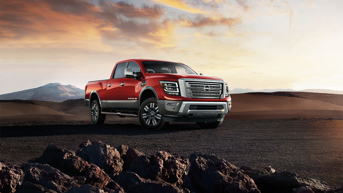 2024 Nissan Titan exterior.
