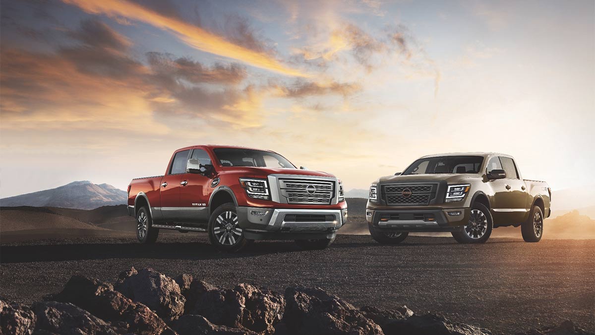2024 Nissan Titan exterior.