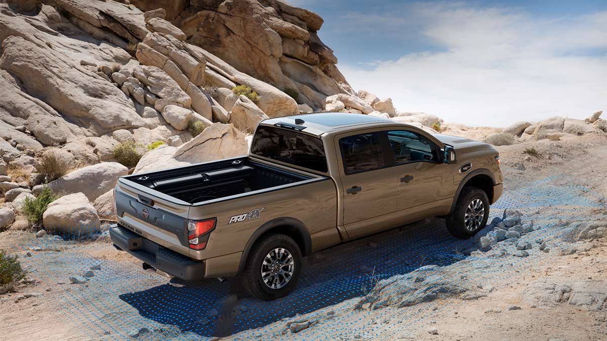 2024 Nissan Titan exterior.
