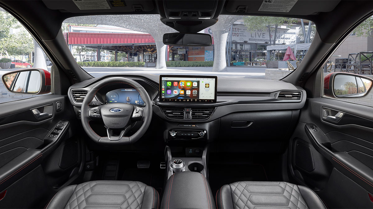 2024 Ford Escape interior.