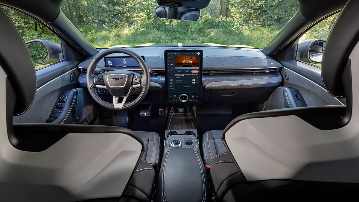 Ford Mustang MachE Rally Charges Through the Dust Autotrader