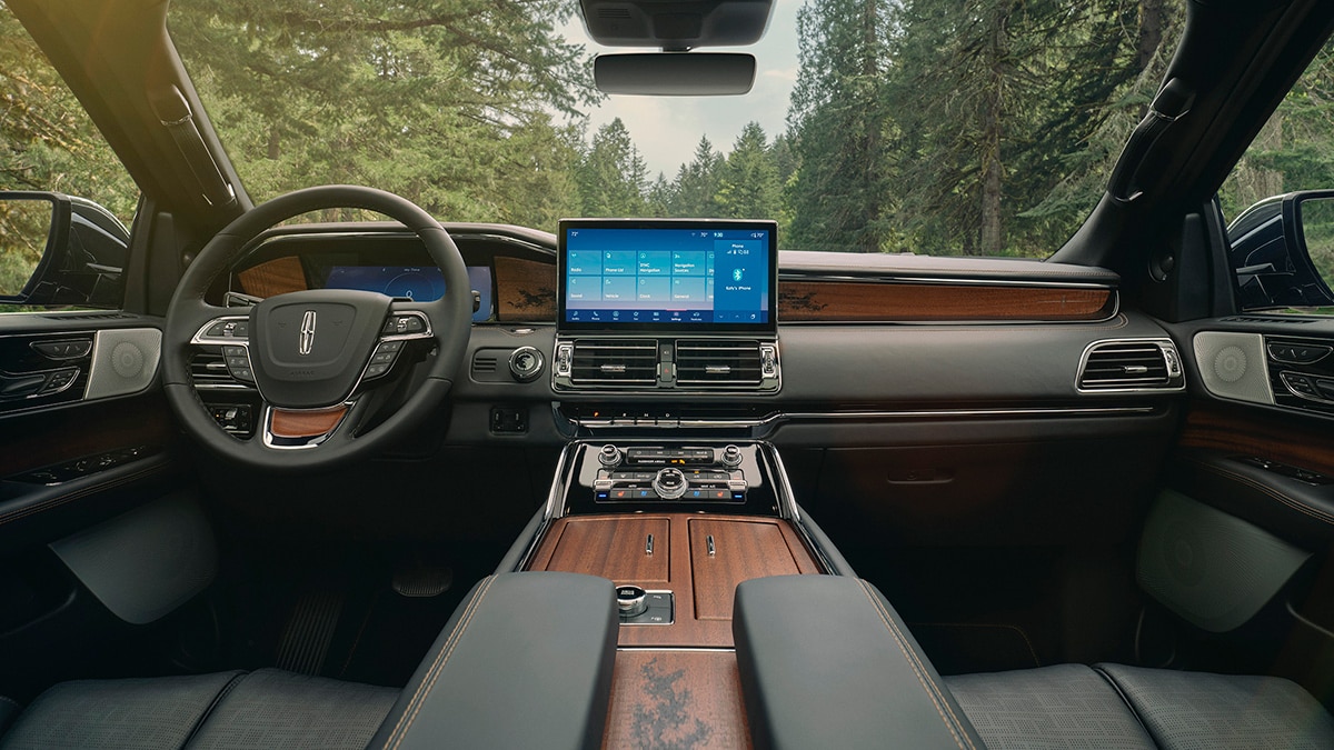 2024 Lincoln Navigator Black Label interior.