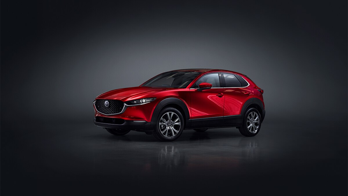 2024 Mazda CX30 in red.