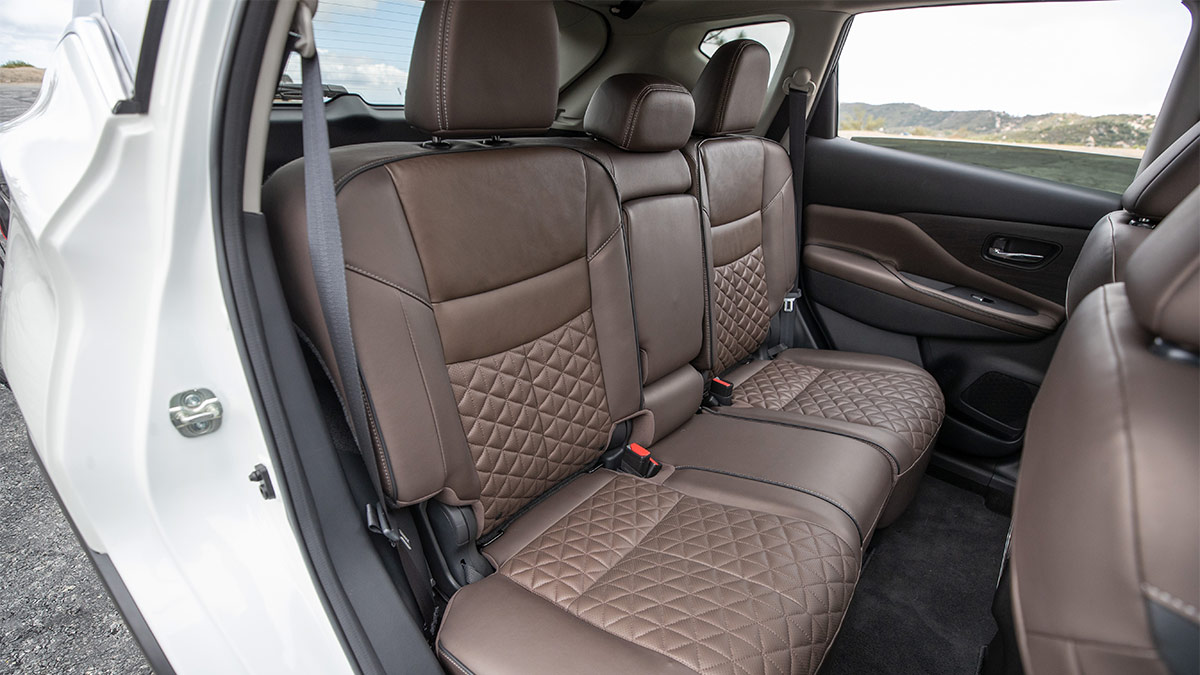 The interior of the 2024 Nissan Murano.