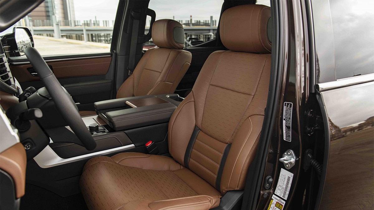 2024 Toyota Tundra interior.