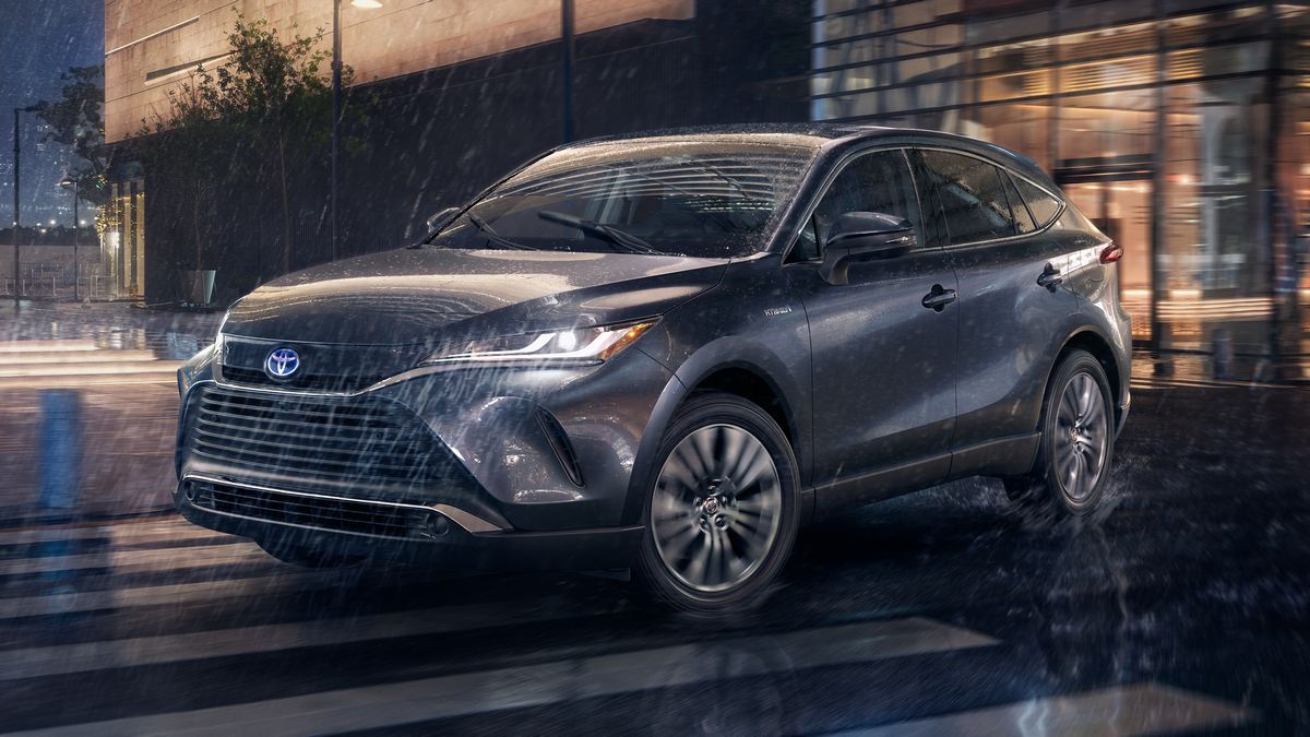 The 2024 Toyota Venza Limited in Coastal Grey Metallic.